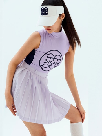 [CELLTY] CIRCLE LOGO SUNVISOR WH