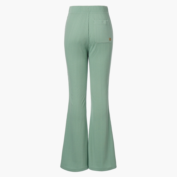 FLARE SOFT TROUSERS, MINT