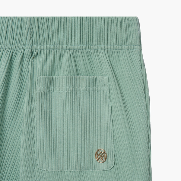 FLARE SOFT TROUSERS, MINT