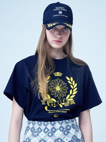 [위즈특가]NOUVEAU LOGO CAP_NAVY