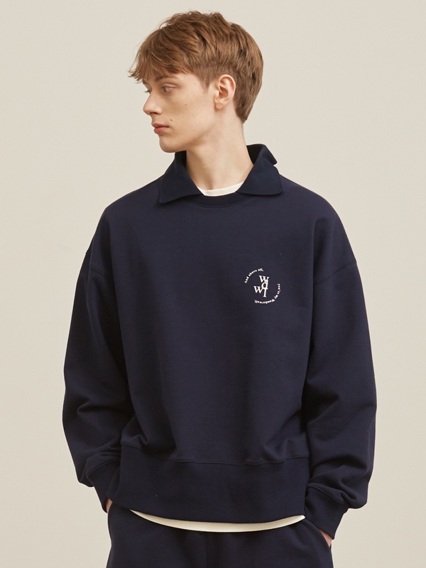 NEO MINI CIRCLE SWEATSHIRT NAVY