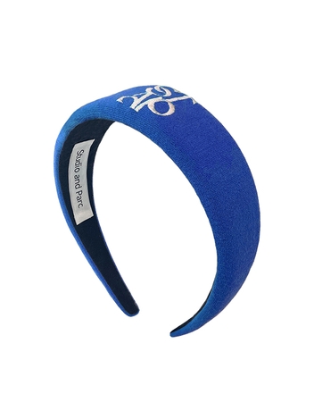 (WOMEN) Emily Logo Hairband_Royal Blue