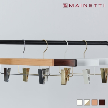 메이네티 원목 하의 옷걸이 3P (33cm) 4종 택1