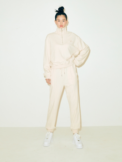 TERRY ZIP-UP PULL OVER