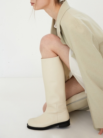 Noah Long Boots Cream