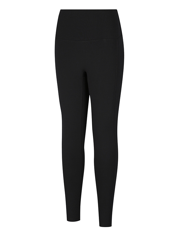 기모 CREORA  CELLA LEGGINS BK