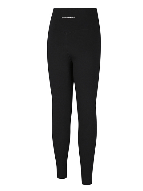 기모 CREORA  CELLA LEGGINS BK