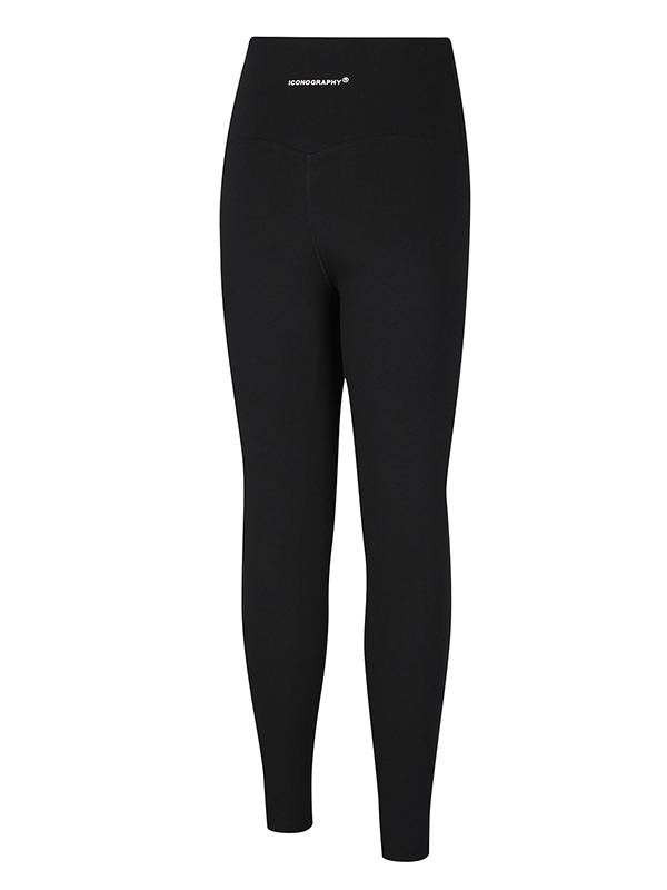 기모 CREORA  CELLA LEGGINS BK