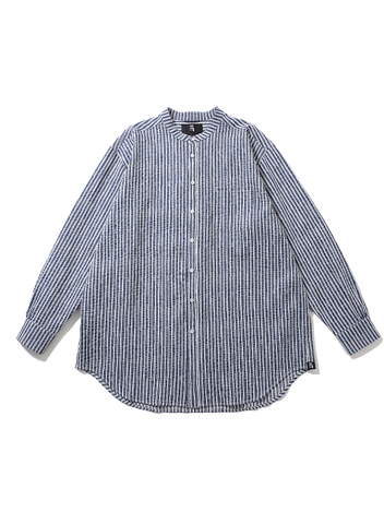 TUNIC SHIRT BLUE STRIPE