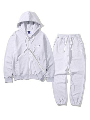 [SET] Hoodie 2way Zip-up + Training jogger 2%MEL