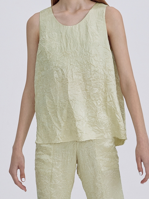 Wrinkle Glossy Top_Light Green