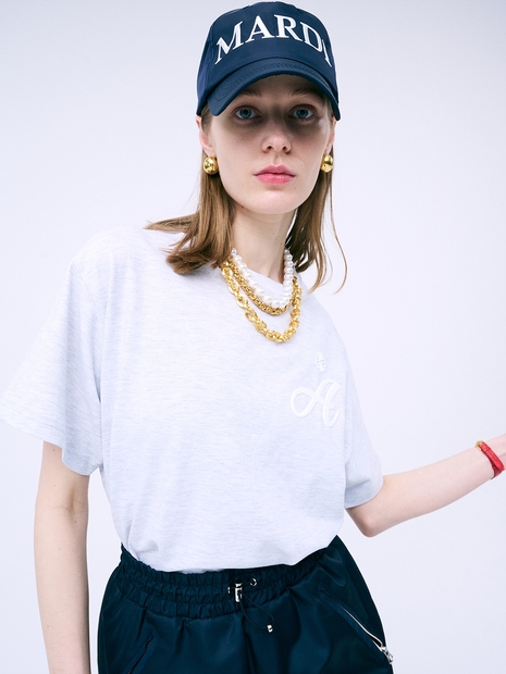 TSHIRT A LOGO_HEATHER