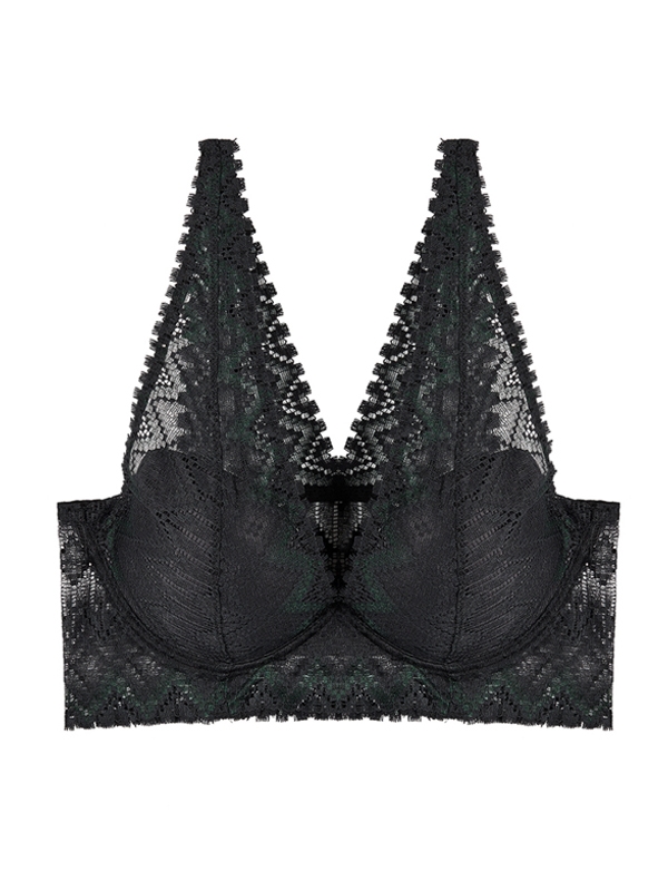 Muse Comfort-Volume Bralette(Black)