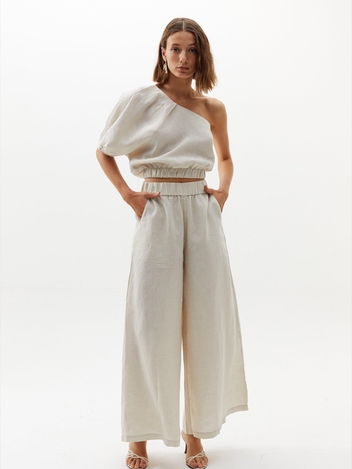 Cape Pants - Natural