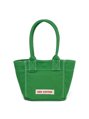 SHOPPER CANVAS MINI [GREEN SPRING]
