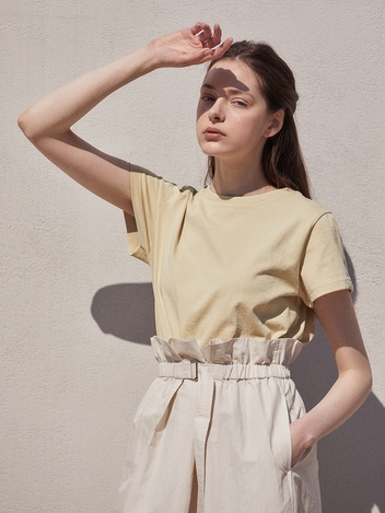 Short sleeve top (yellow)