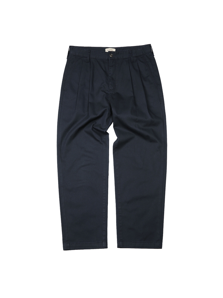 Tura Cotton Washed Pants (Navy)