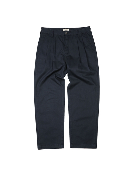 Tura Cotton Washed Pants (Navy)