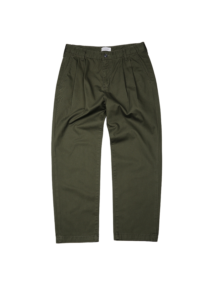 Tura Cotton Washed Pants (Khaki)