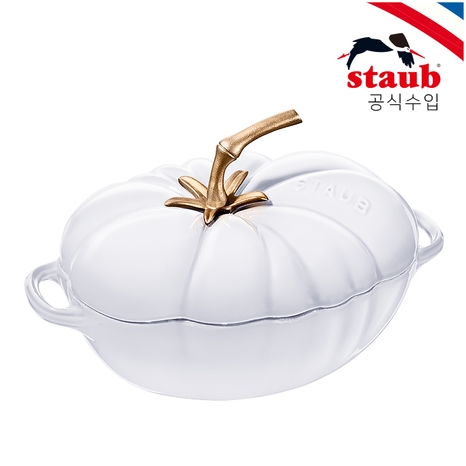 [스타우브] 토마토 꼬꼬떼 25cm 화이트 (ST1712502)