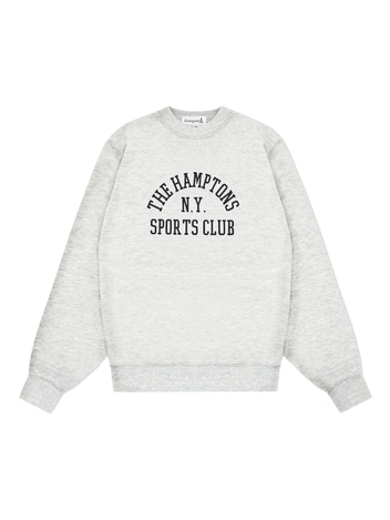 The Hamptons Sports Club Crewneck - Ash