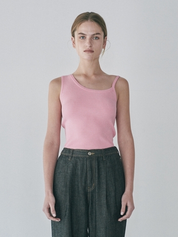 UNBALANCE STRAP SLEEVELESS_PINK