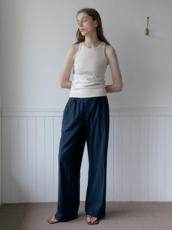 [9차] Nylon Banding Pants (Navy)