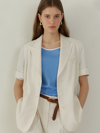 Pony jacket Ivory