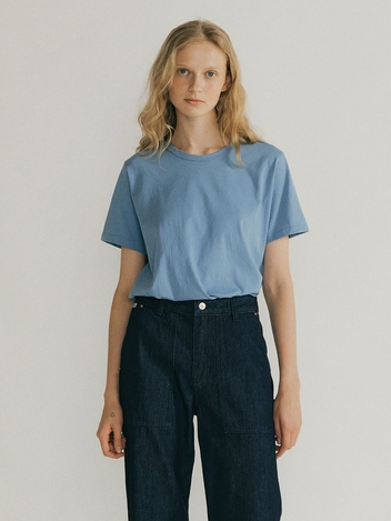 Plain Tee : Blue