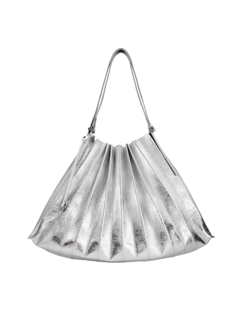 Modern Pleats L Silver
