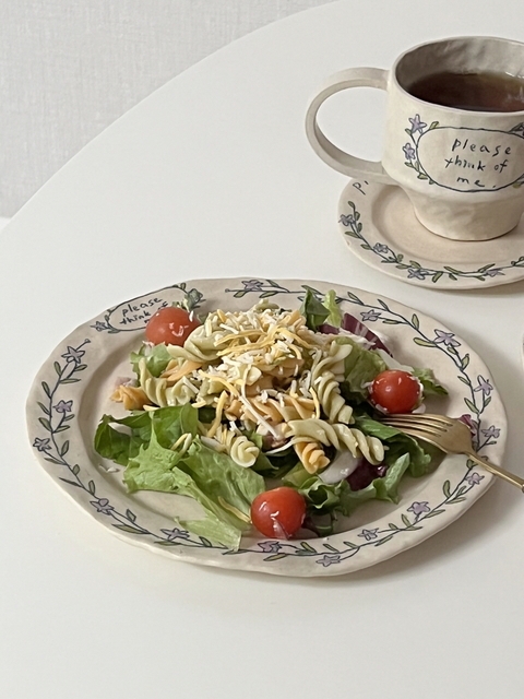 think of me_salad plate