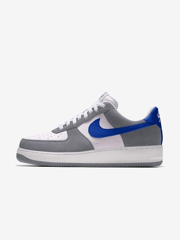 Nike Af1 Low - Cool Grey/Blue