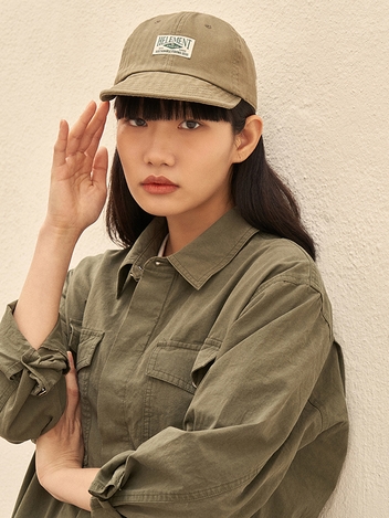 코튼 메카닉 캡 (Khaki)