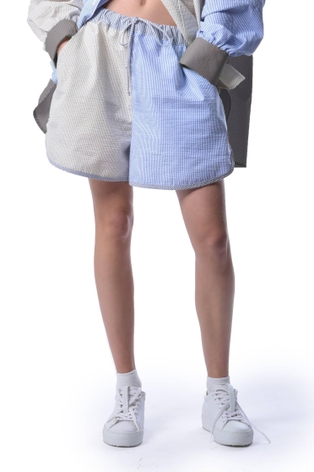 Classic Stripe Seersucker Bailey Shorts
