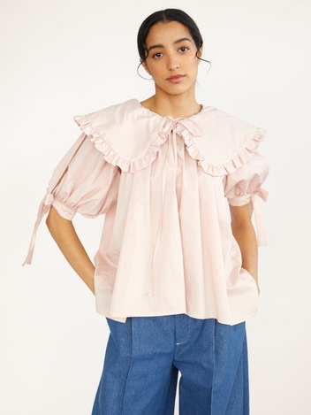 Pink Short Sleeve Sawyer Top