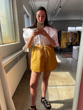 Sunshine Linen Bailey Shorts