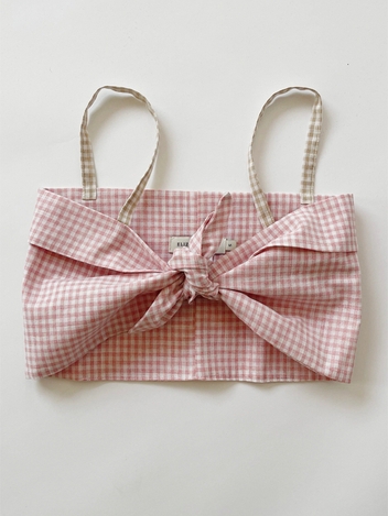 Pink Gingham Molly Top