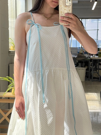 Velvet Ribbon Tig Dress