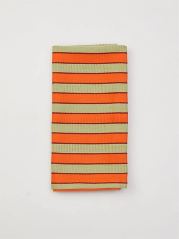 NAPKINS STRIPE TABLETOP COLLECTION - PESTO