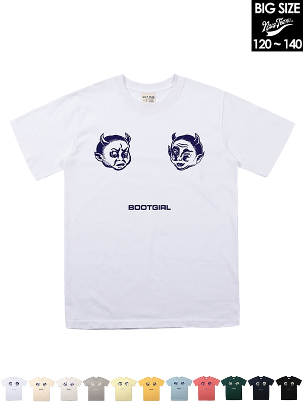 [빅사이즈]NTV-BOOTGIRL SHORT SLEEVE
