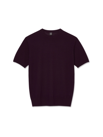 Royal Half Crewneck_Wine