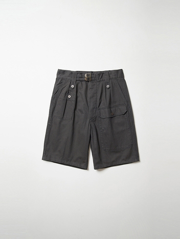 YMCL KY British Jungle Fatigue Shorts - Charcoal