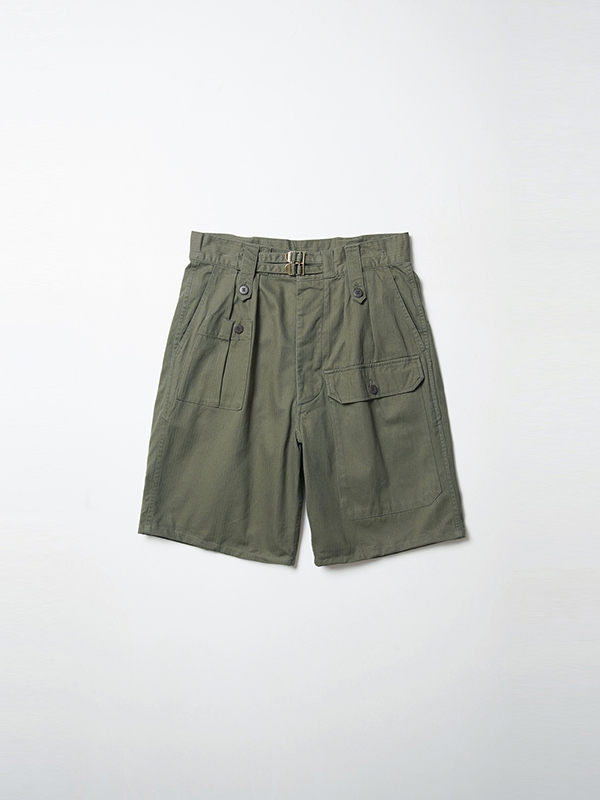 YMCL KY British Jungle Fatigue Shorts - Olive