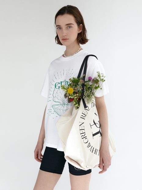 [GUAV]FORM BOX CANVAS BAG