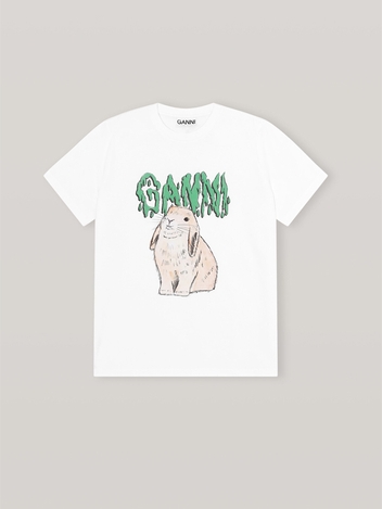 Basic Cotton Jersey T-Shirt, Bunny
