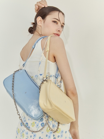 Carrie Baguette Bag Cloudy Blue