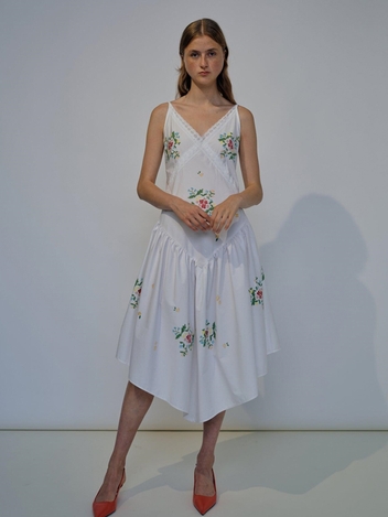 DORIS COTTON LACE DRESS