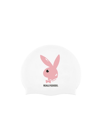 Rabbit Swimcap White