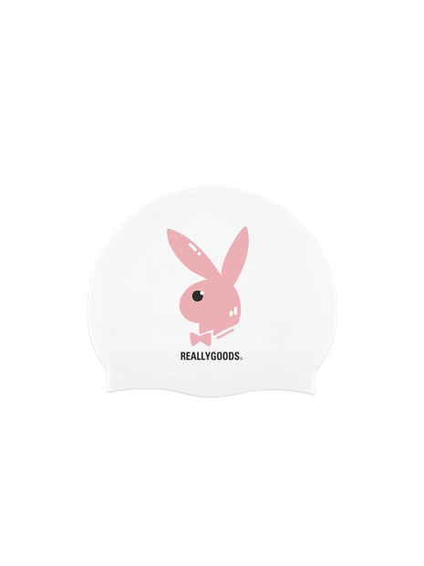 Rabbit Swimcap White