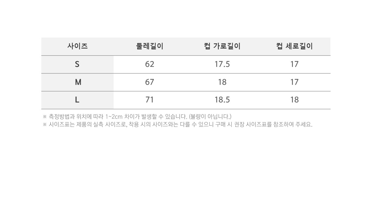 브라사이즈